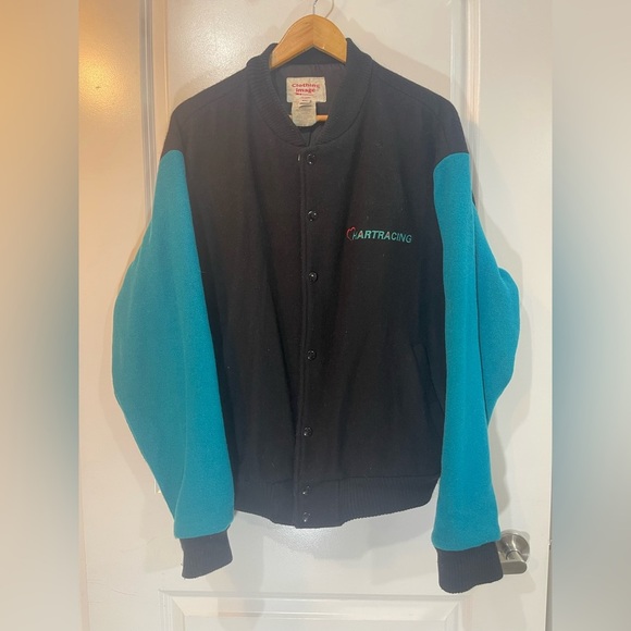 Vintage 97 East London cruiser Texx denim Varsity jacket 1960s chevy - Picture 2 of 15